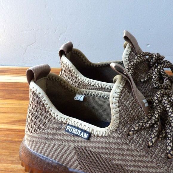 Furion Steel Toe Safety Sneakers Unisex‎ Size 37 Brown Work Shoes - Picture 11 of 14